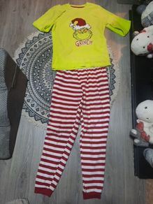 women's Christmas grinch pyjamas