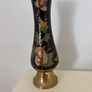 Brass/Enamel Cloisonne Bud Vase Image 3