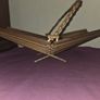 1950's Folding Bamboo Fruit Basket Image 5