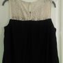 River island Cream and Black Top Image 2