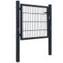 2D Fence Gate (Single) Anthracite Grey 106 x 130 cm Image 2