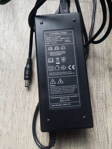 Carerra impel e-scooter charger wanted