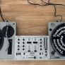Direct-Drive DJ Setup: 2x Turntables & Behringer Mixer Image 3