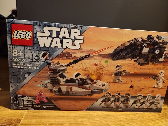 Lego Star Wars 40755 Imperial dropship vs rebel speeder
