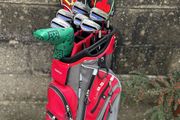 Full set of golf clubs