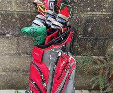 Full set of golf clubs