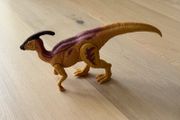 Mattel Jurassic World: The Chaos Theory Netflix - Wild Roar Parasaurolophus Dinosaur Figure with Luminous Bioluminescence Backlight and Roar Sound