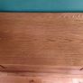 Wooden oak blanket box Image 2