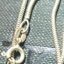 Sterling silver necklace with stone Image 2