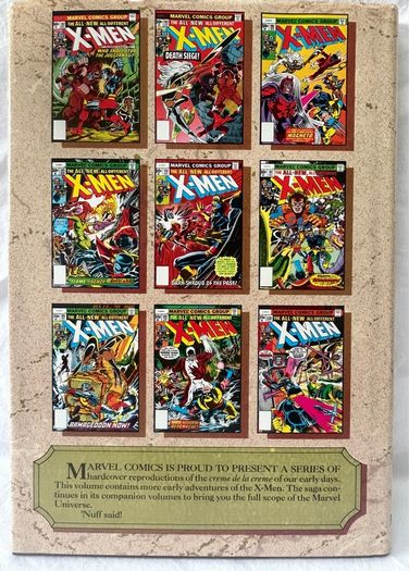 Marvel Masterworks X Men Vol 12 101-110 1990 Hardcover 1st Print Claremont