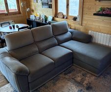 L Shaped Corner Sofa Bed with Storage