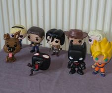 9 Funko Pop Figures