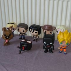 9 Funko Pop Figures