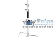 21710 Stainless Steel Heavy Duty C-Stand with Hold Arm and Grip Head