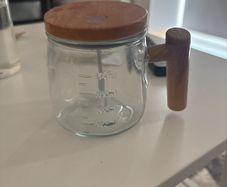 electric whisker mug