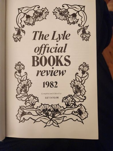 The Lyle Official Books Review 1982. Hardback With Dustjacket In Very Good Condition.