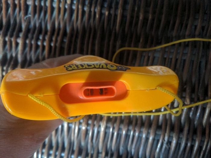 Duck sounding beak whistle
