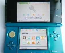 Nintendo 3DS Aqua Blue
