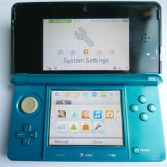 Nintendo 3DS Aqua Blue