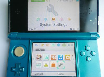 Nintendo 3DS Aqua Blue