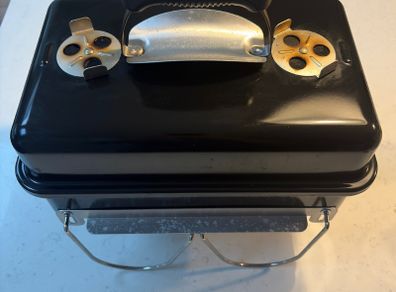 Weber Go-Anywhere Charcoal BBQ with Chimney Starter & Accessories
