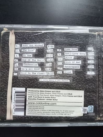 Cold - 13 Ways to Bleed on Stage CD