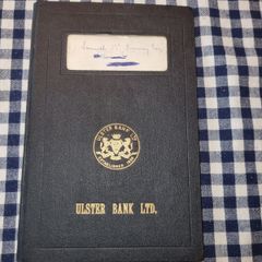 Vintage Ulster Bank savings book