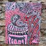 ZOMBIES AND TV  Original Acrylic Painting | They Fight for the Future #69 Image 2
