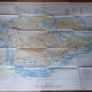 1982  Falklands War - Operation Corporate Manoeuvre Map of The East Falklands Image 2