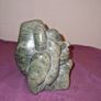 Rare Eskimo/Inuit carved stone figure of Mother and Child Image 3
