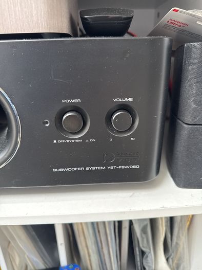 yamaha powered subwoofer