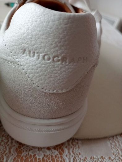 Genuine leather men's trainers