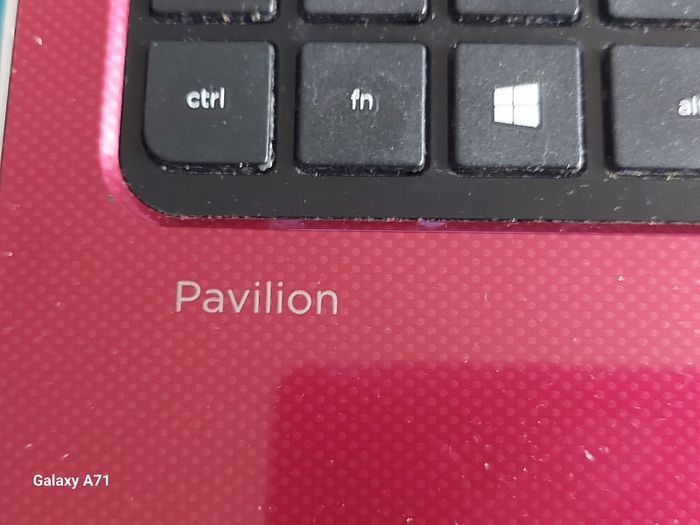 HP Pavillion, Red, AMD A4-5000 APU wiyj Radeo HD Graphics, 1.5GHz,  4GB Ram, 700GB HDD, Windows 10, Microsoft Edge, Chrome
