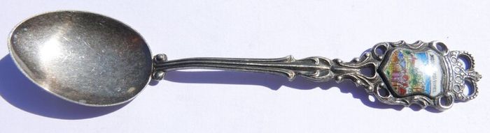 Vintage 800 Silver Souvenir Spoon 7,8g