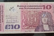 Ireland 1980 Swift 10 pound banknote