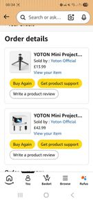projector & stand brand new unopened