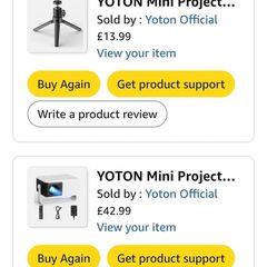projector & stand brand new unopened