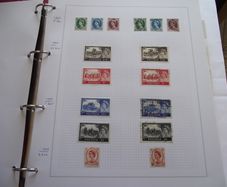 A valuable comprehensive collection of Elizabeth II stamps, hinged in the album (1952-2000)