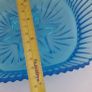 Vintage Blue Glass Bowl Image 7