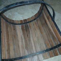 Rustic Fire Log Holder