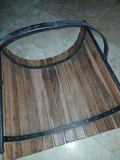 Rustic Fire Log Holder