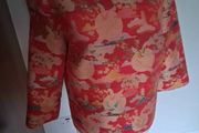Stunning Biba Oriental Style Top Size 12-14