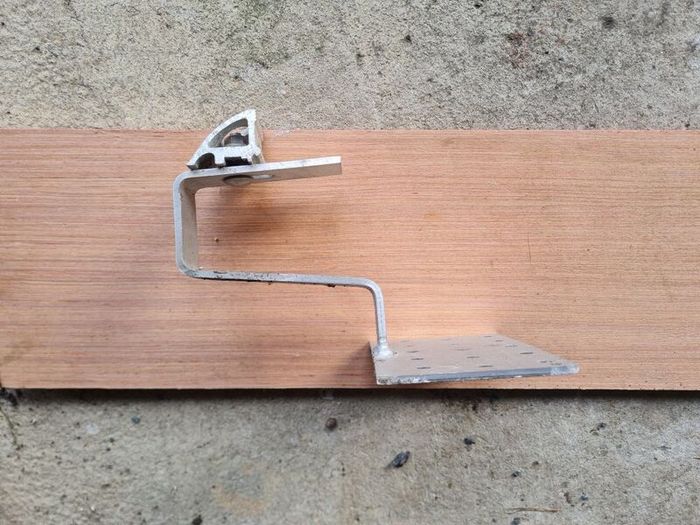 Solar panel brackets Hilti