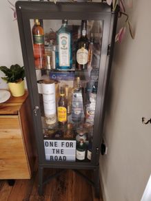IKEA glass cabinet