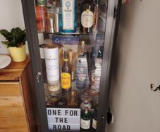 IKEA glass cabinet