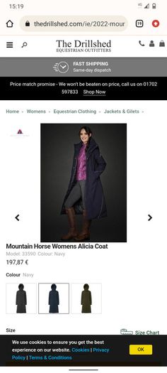 Ladies coat