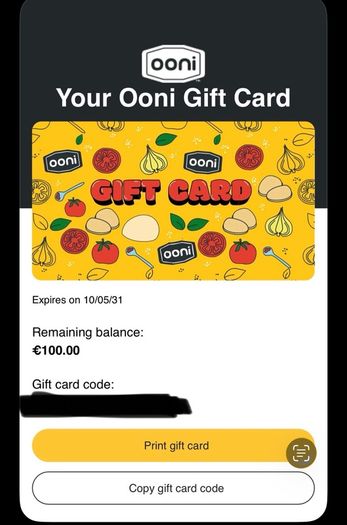 Ooni Pizza Oven & Accessories Vouchers