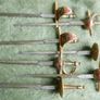 Vintage 1960 Toledo Cocktail Swords, Vintage Cocktail Skewers Image 8