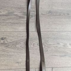 Two leather straps from Chesneau bag
