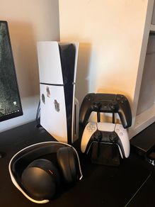 PS5 + Official Sony Headset + 2 Controllers